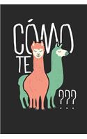 Como te: Lined Journal Lined Notebook 6x9 110 Pages Ruled