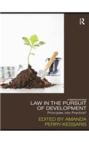 Law in the Pursuit of Development