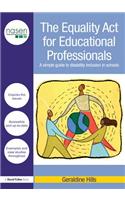 The Equality Act for Educational Professionals