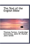 The Text of the English Bible