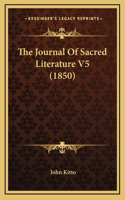 The Journal Of Sacred Literature V5 (1850)