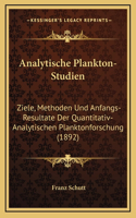 Analytische Plankton-Studien