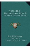 Artillerie-Unterricht, Part 2