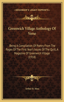 Greenwich Village Anthology Of Verse