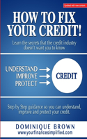 How To Fix Your Credit