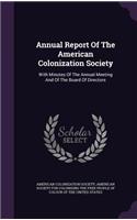 Annual Report of the American Colonization Society