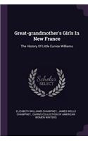 Great-grandmother's Girls In New France