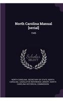 North Carolina Manual [serial]: 1945