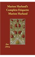 Marion Harland's Complete Etiquette