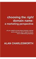 choosing the right domain name