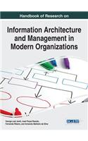Handbook of Research on Information Architecture and Management in Modern Organizations