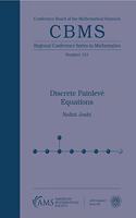 Discrete Painleve Equations
