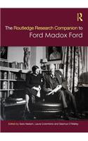 Routledge Research Companion to Ford Madox Ford