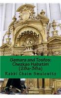 Gemara and Tosfos: : Chezkas Habatim (28a-38a)(English)