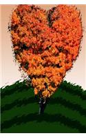 Journal Autumn Love Tree: (Notebook, Diary, Blank Book)(Seasonal Fall Photo Journals Notebooks Diaries)