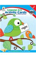 Language Arts Activity Cards for School and Home, Grade 2