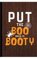 Put The Boo Back In Booty