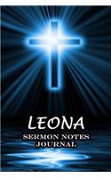 Leona Sermon Notes Journal