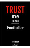 Notebook for Football Players / Footballer