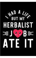 I Had A Life But My Herbalist Job Ate It