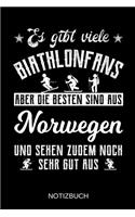 Es gibt viele Biathlonfans aber die besten sind aus Norwegen und sehen zudem noch sehr gut aus: A5 Notizbuch - Liniert 120 Seiten - Geschenk/Geschenkidee zum Geburtstag - Weihnachten - Ostern - Vatertag - Muttertag - Namenstag