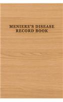 Meniere's Disease Record Book