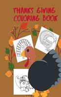 thanks giving coloring book