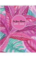 Ten Year Planner 2019 - 2028 Palm