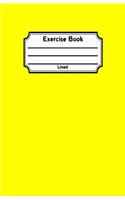 Exercise Book Lined: School Notebook V53