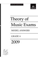 Theory of Music Exams Model Answers: Grade 4- 2009