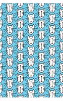 Bullet Journal Notebook for Cat Lovers Smiley Cats Pattern 2: 112 Page Numbered Graph Style Grid Bullet Journal with Index Pages and Key Pages in Portable 6 X 9 Size.
