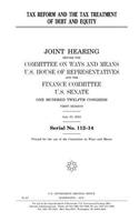 Tax reform and the tax treatment of debt and equity