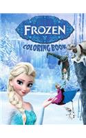 Frozen Coloring Book: Favorite Coloring Book for Kids, (25 Images), Coloring Book for Boys and Girls