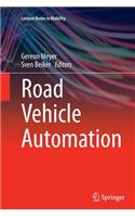 Road Vehicle Automation