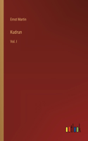 Kudrun: Vol. I
