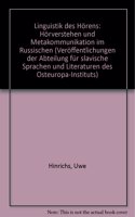 Linguistik Des Horens