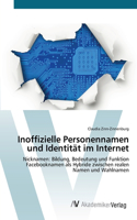 Inoffizielle Personennamen und Identität im Internet