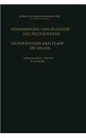 Deformation and Flow of Solids / Verformung Und Fliessen Des Festkörpers