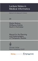 Manual for the Planning and Implementation of Therapeutic Studies
