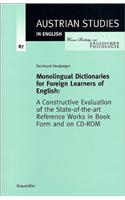 Monolingual Dictionaries for Foreign Learners of English (87