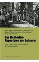 Das Methoden-Repertoire Von Lehrern