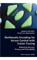 Multimedia Encoding for Access Control with Traitor Tracing - Balancing Secrecy, Privacy and Traceability