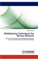 Multiplexing Techniques for Ad Hoc Network