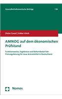 Amnog Auf Dem Okonomischen Prufstand