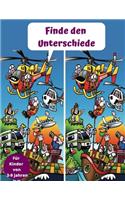 Finde den Unterschiede Für Kinder von 3-9 Jahren