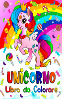 Unicorno Libro da Colorare
