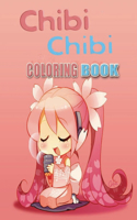 Chibi Coloring Book: For Kids And Adults with Cute Lovable Kawaii Characters In Fun Fantasy Anime, In Fun Fantasy Anime Scenes