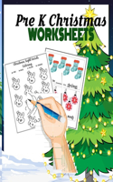 Pre K Christmas Worksheets