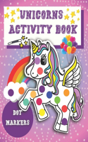 Dot Markers Activity Book Unicorns