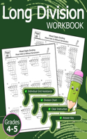 Long Division Workbook Grades 4-5